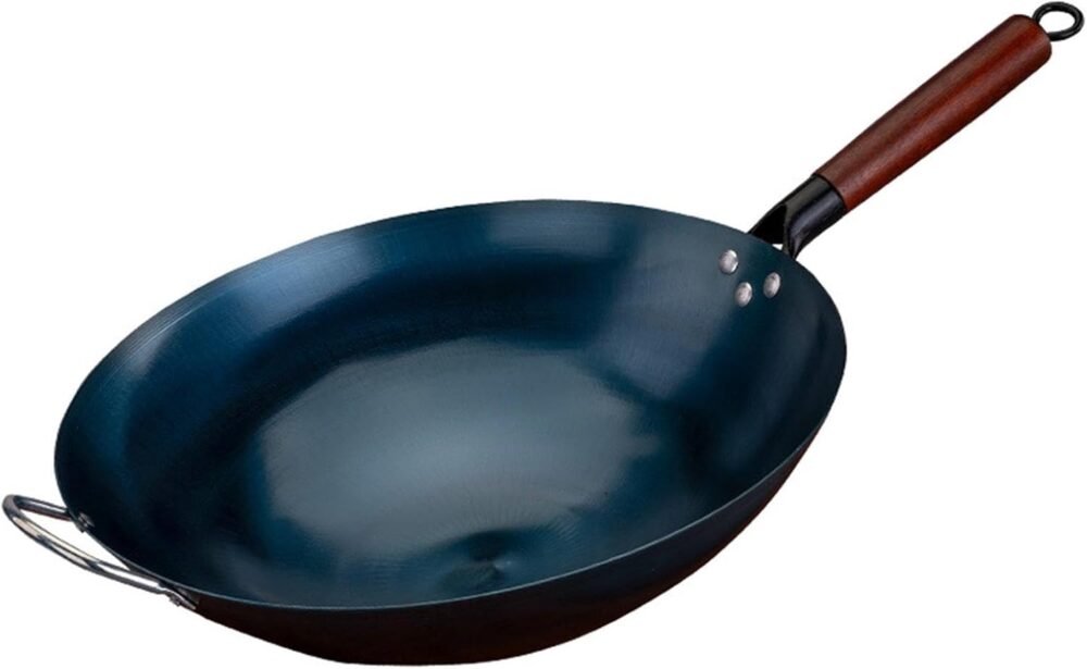 Ｂｅｓｇａ Panela Wok Antiaderente Wok para Cozinhar Panela de Fe... - Image 3