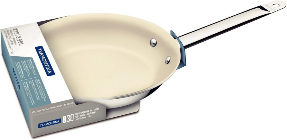 Frigideira Tramontina Inox Fundo Triplo Professional 30cm Be... - Image 7