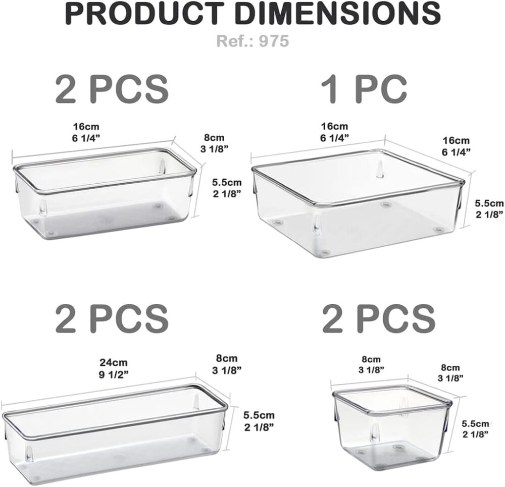Organizador Modular Acrimet para Gavetas, Bancadas e Armário... - Image 2
