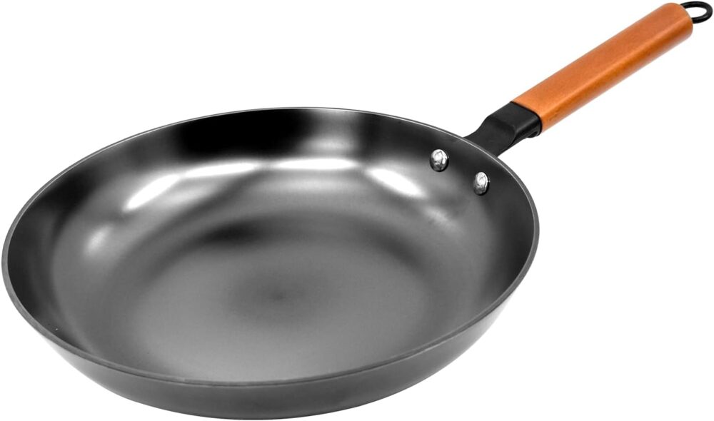 Frigideira de ferro fundido, tratamento de nitretação de 28 ...
