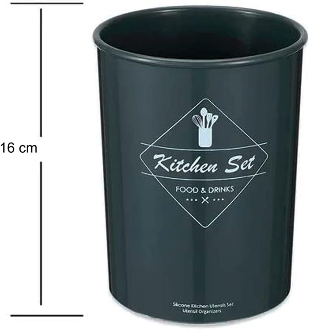 Kit Utensílios de Cozinha de Silicone 12pcs C/Suporte Flórid... - Image 3