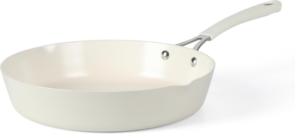 Martha Stewart Frigideira Heathland de alumínio de 23 cm, fr...
