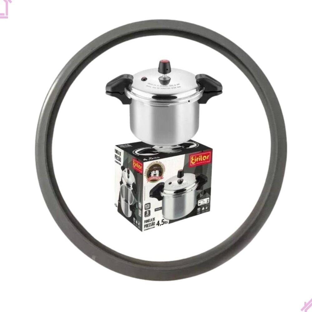 Borracha De Silicone Panela De Pressão Eirilar 3L / 4,5L Fec... - Image 5
