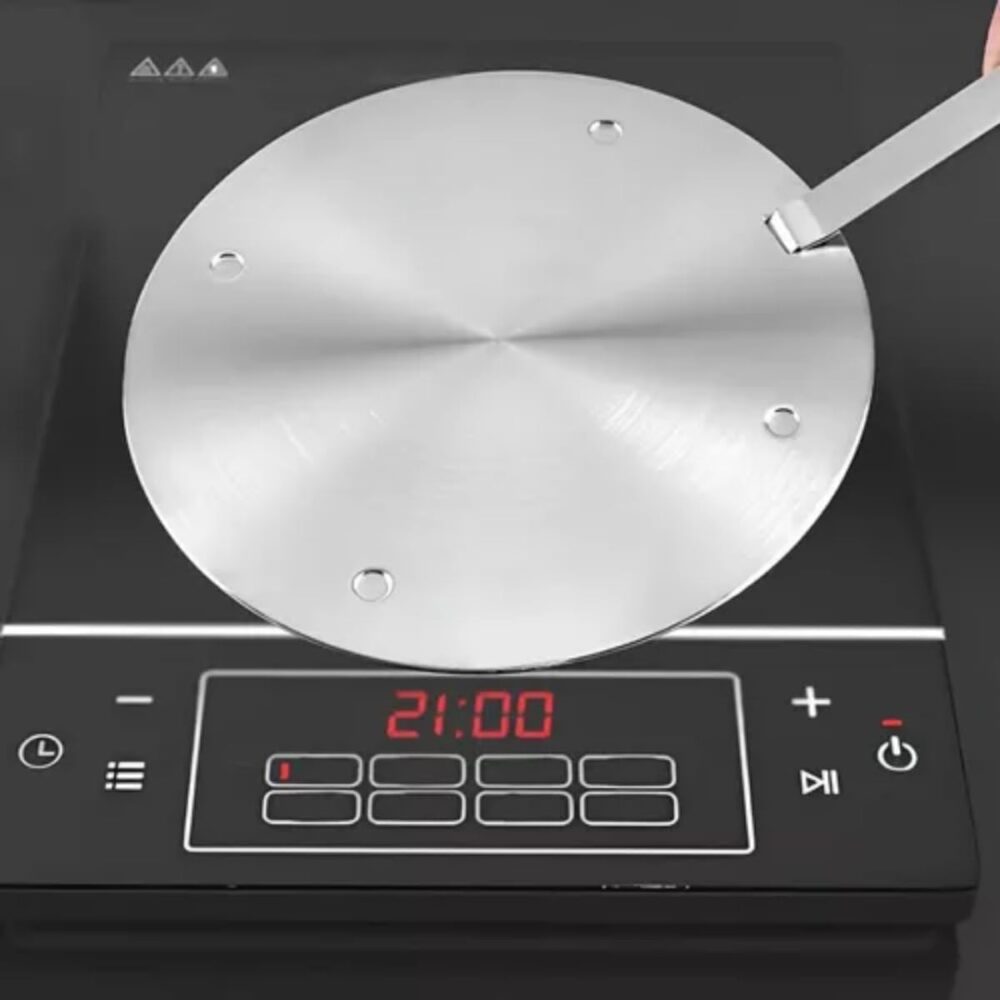 Adaptador De Fogão De Indução 20cm Aço Inox Resistente Aceit... - Image 7