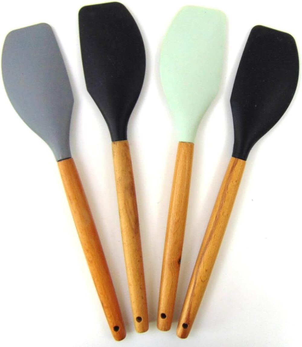 Espátula de Silicone 32cm Cabo de Madeira Resistente Ao Calo... - Image 5