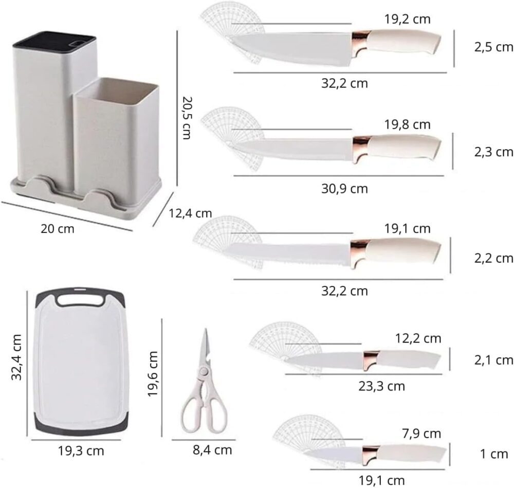 Utensílios para Cozinha Silicone, Kit 19 Peças - Conjunto Co... - Image 7