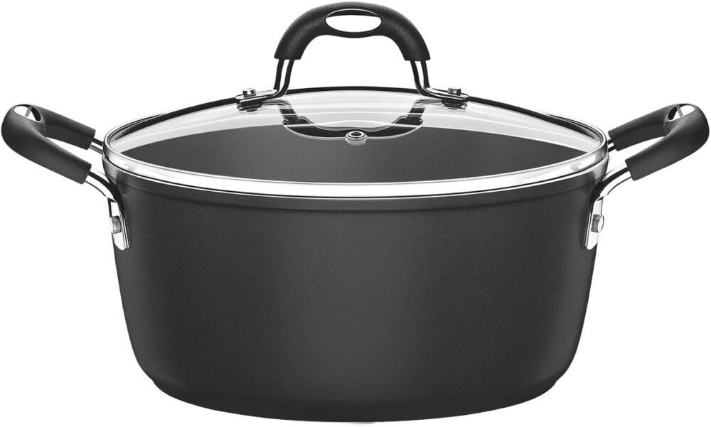 Caçarola Alumínio 28 cm Monaco Indução Preto Tramontina