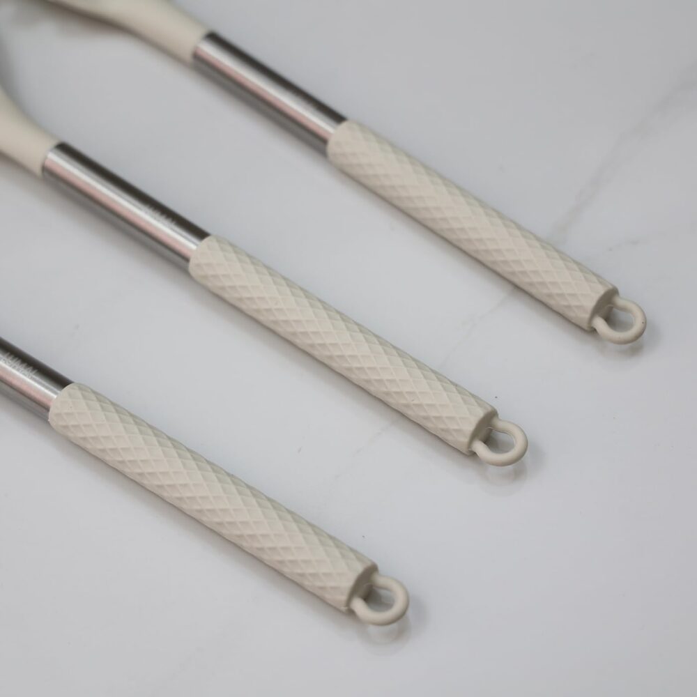Kit de 8 Utensílios de Cozinha Grandes em Silicone e Inox - ... - Image 5