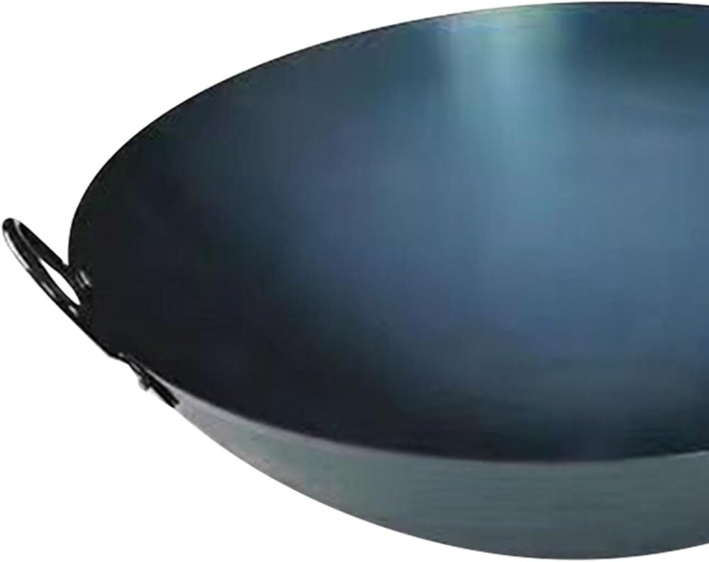 Yajuyi Panela Wok Ferro Wok Fogão de Indução a Gás Manual Fo... - Image 2