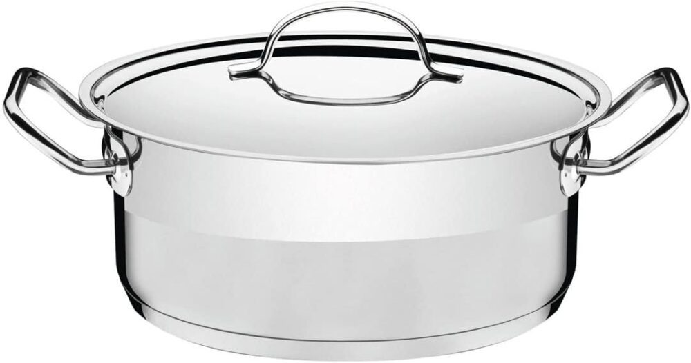 Caçarola Tramontina Professional Rasa em Aço Inox Fundo Trip... - Image 8