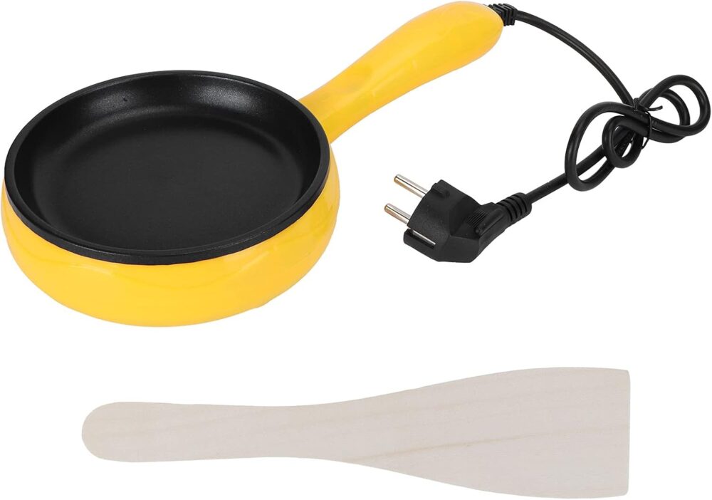Panela elétrica, mini portátil leve vem com espátula de made... - Image 3