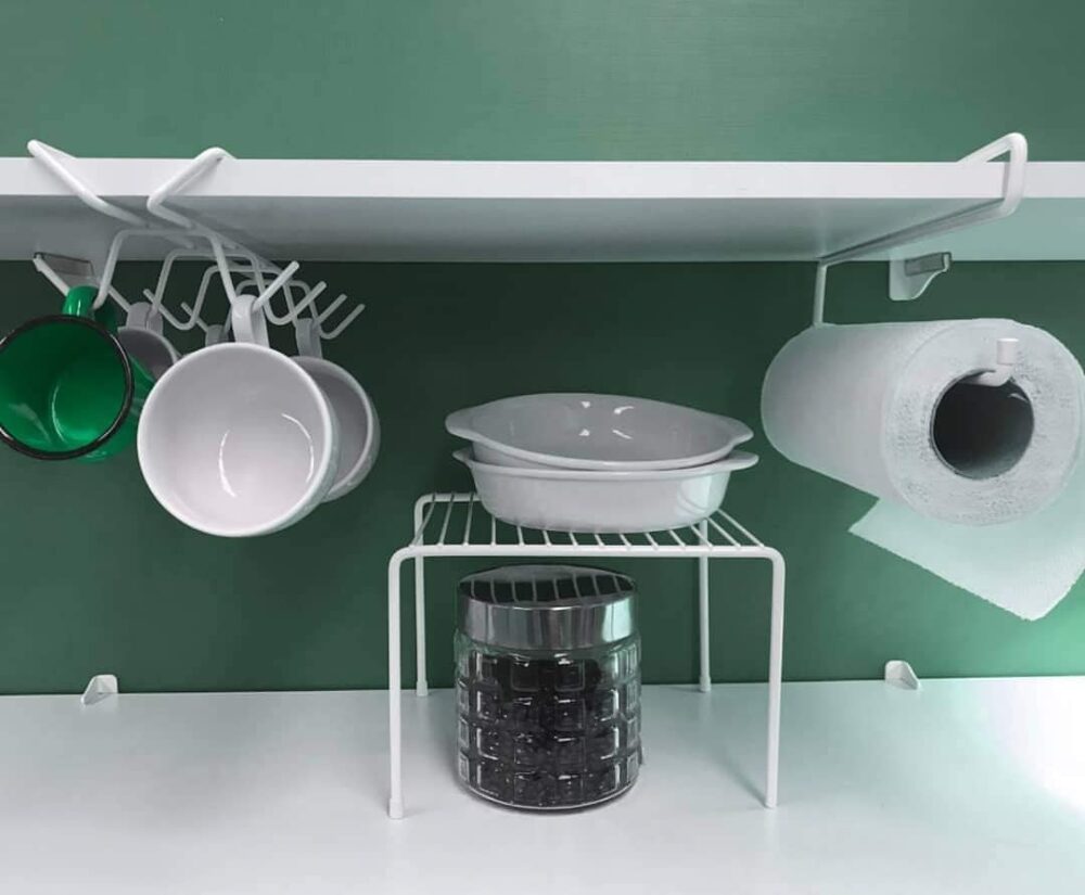 Kit Organizador para Cozinha Armário Prateleira Aramado Arma... - Image 6