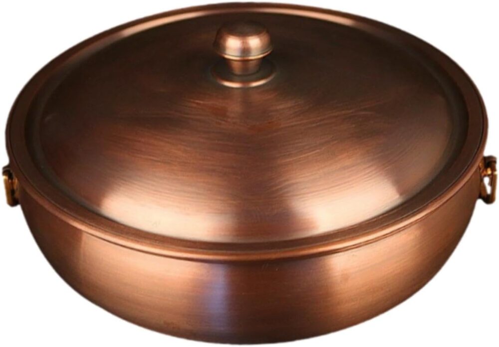 Ｂｅｓｇａ Panela de Cobre, Panela Shabu-shabu, Grossa, Utensílio...