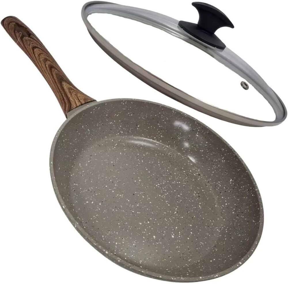 EstiloPronto Frigideira com tampa Antiaderente 24cm de Alumi... - Image 4