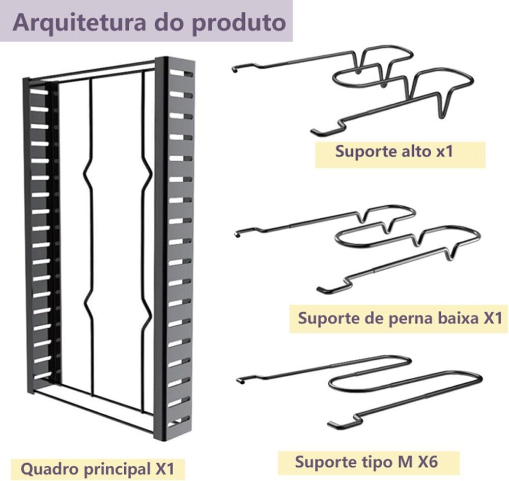 Escorredor de Louça Inox com Porta Pratos Talheres Copos Mod... - Image 4