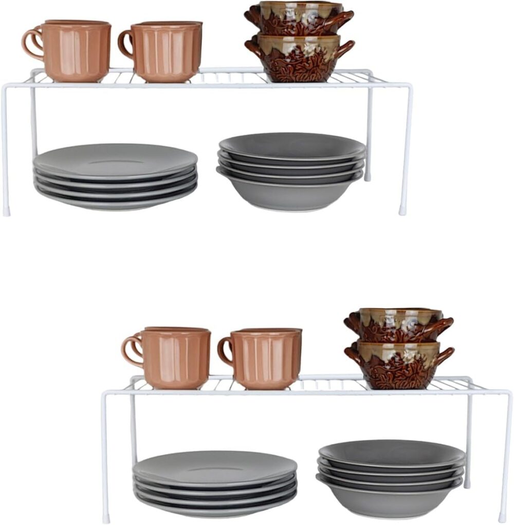 Kit2 Organizador Armário Cozinha Prateleira Aramado 51cm Br