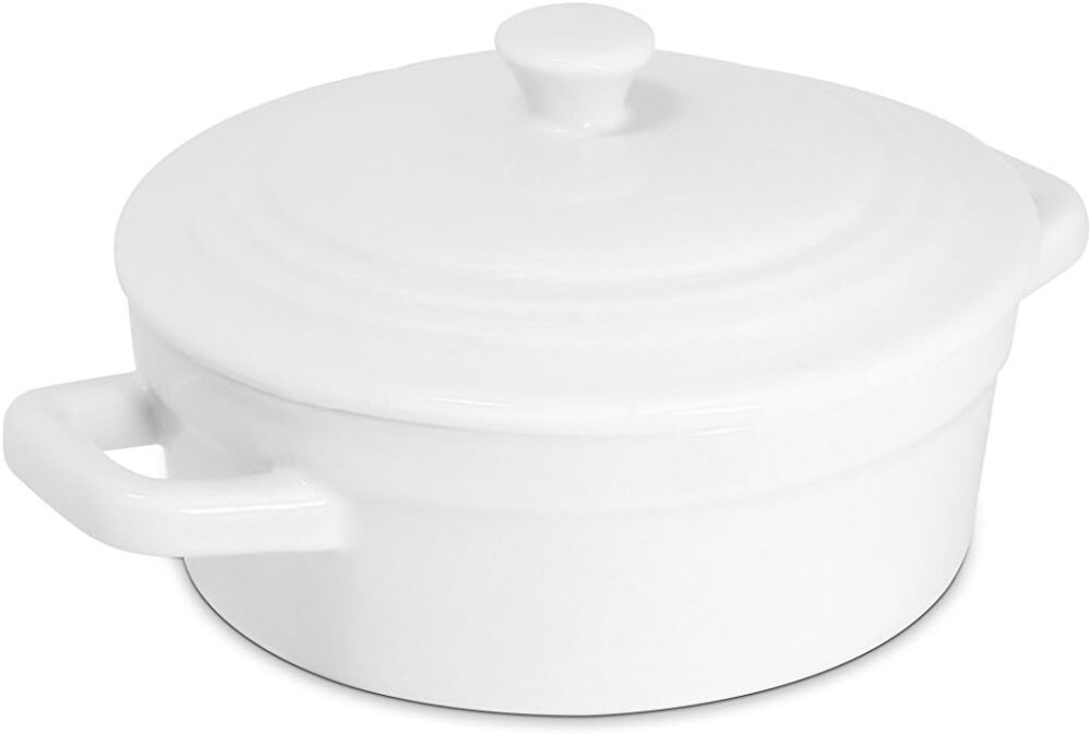 Ceraflame Caçarola de Cerâmica Mini, 12cm, 350ml, Branco, Mo...