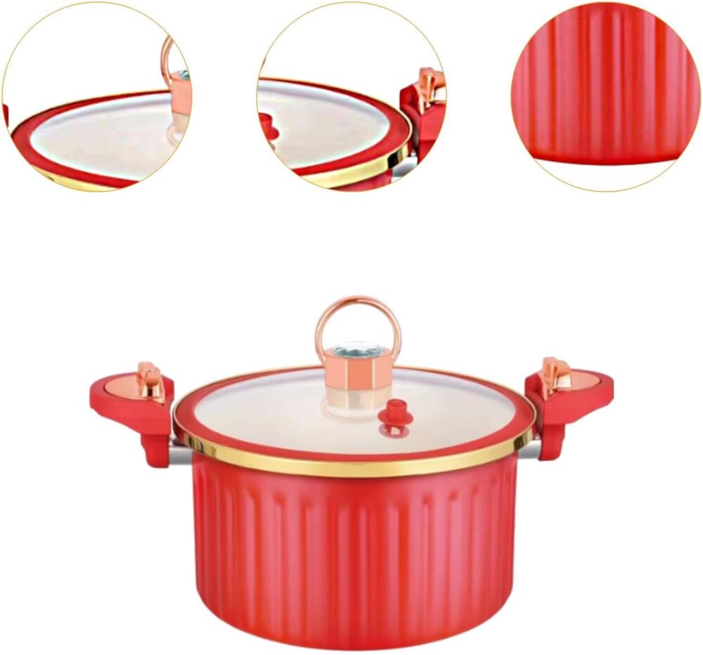 Ｂｅｓｇａ Micro Panela de Pressão Panela de Cozimento Lento 8L U... - Image 4