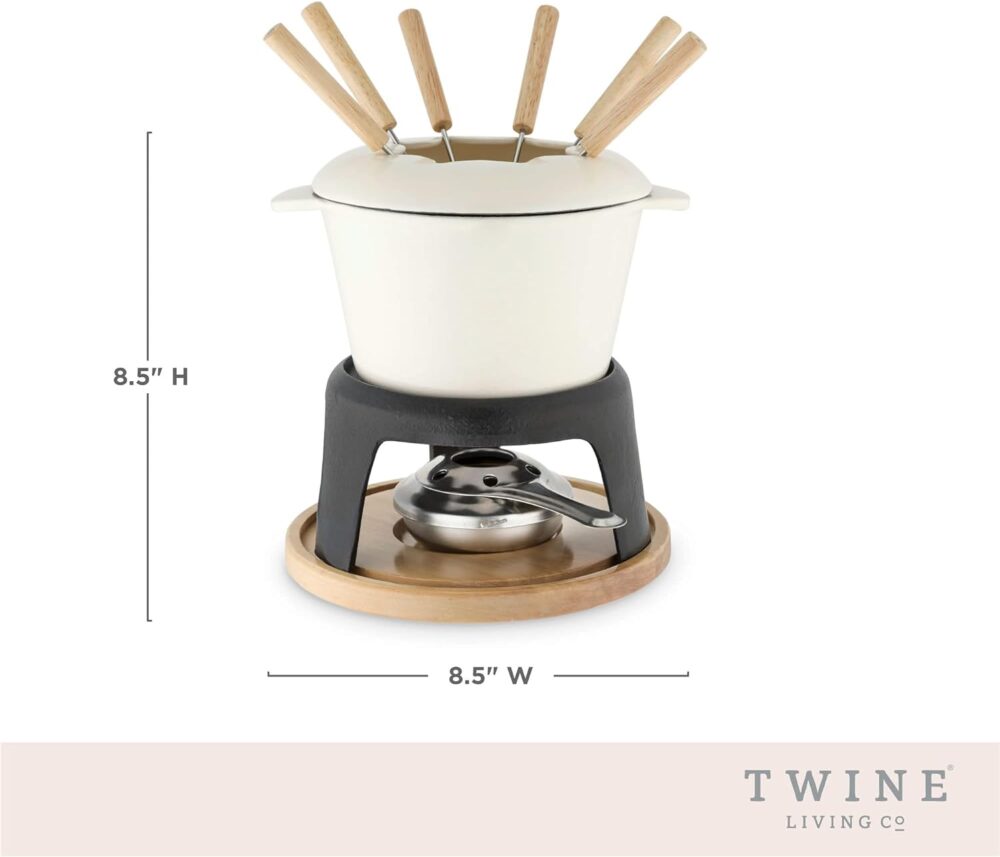 Twine Farmhouse Kitchen Suporte de metal de ferro fundido es... - Image 3