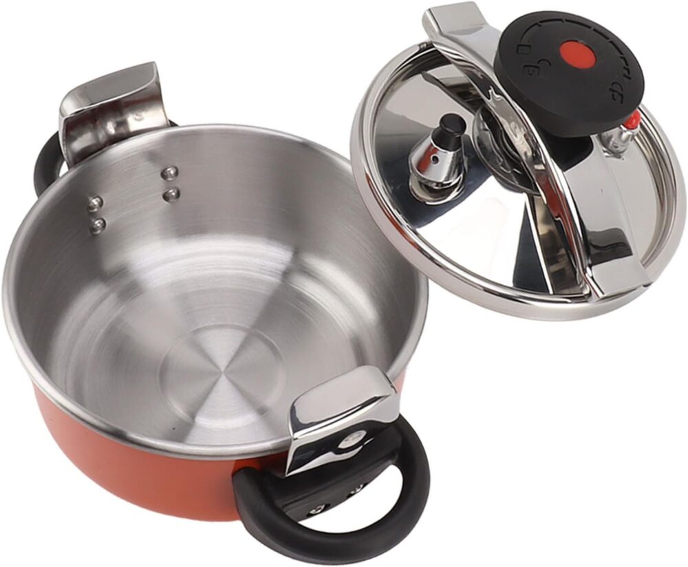 Mini panela de pressão de aço inoxidável 2L 2 litros panela ... - Image 4