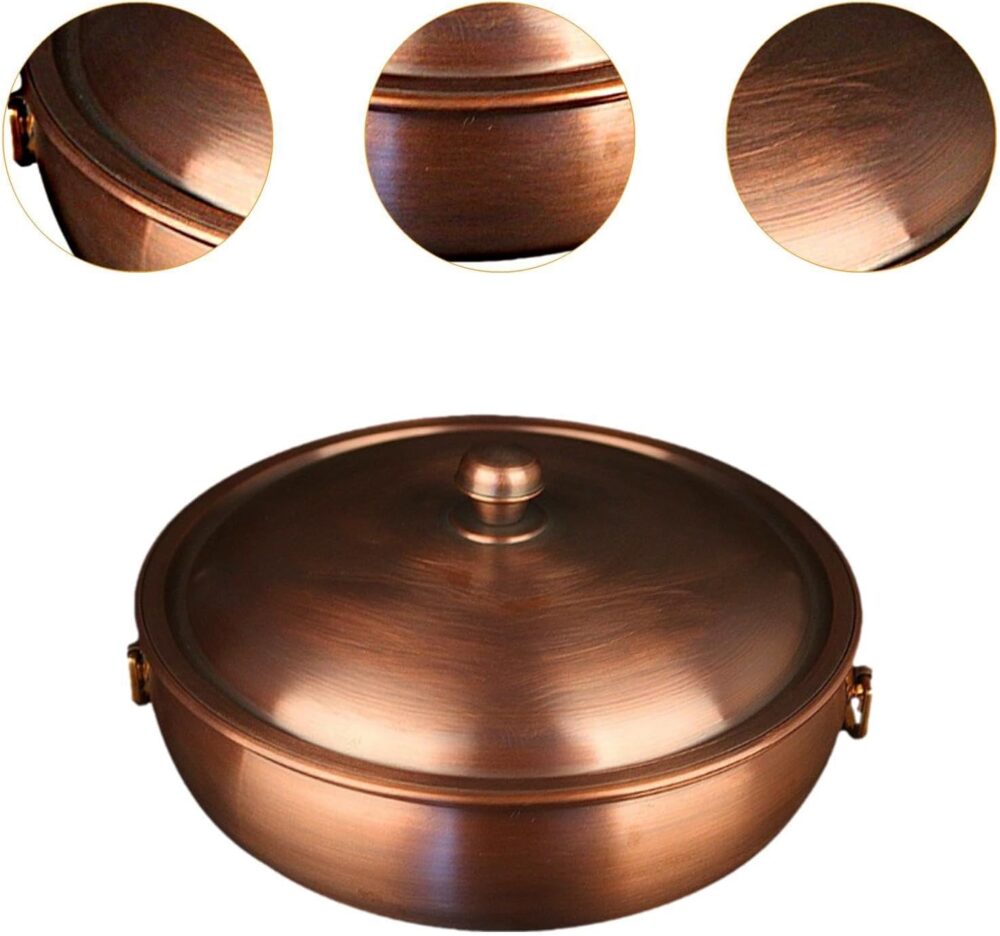 Ｂｅｓｇａ Panela de Cobre, Panela Shabu-shabu, Grossa, Utensílio... - Image 6
