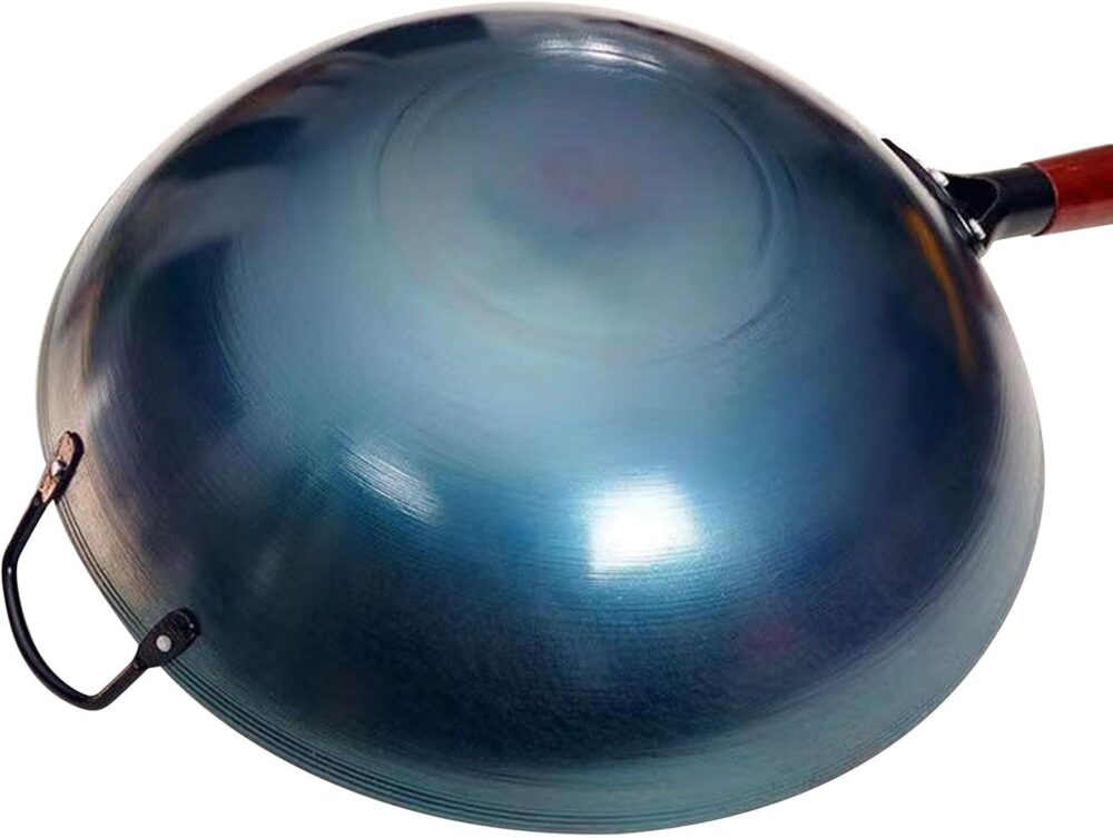 Yajuyi Panela Wok Ferro Wok Fogão de Indução a Gás Manual Fo... - Image 4