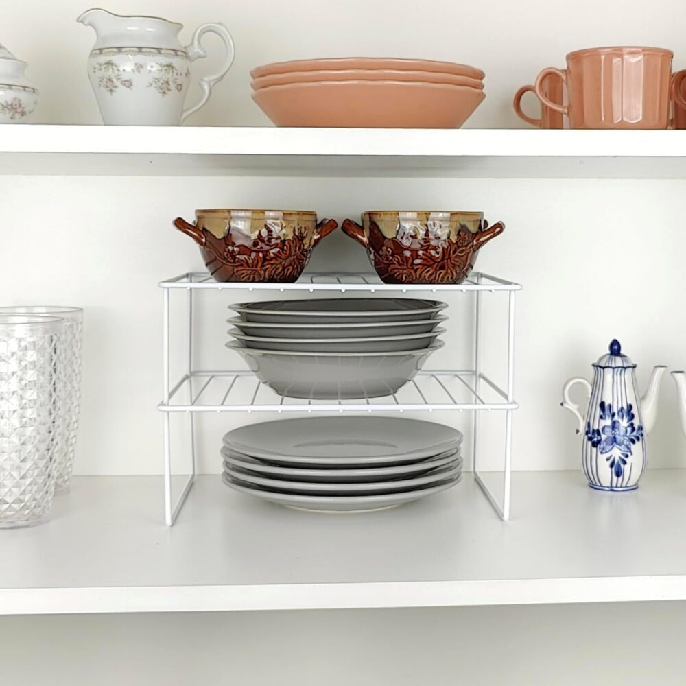 Rack Organizador Objetos Armário Cozinha Prateleira Branco - Image 4