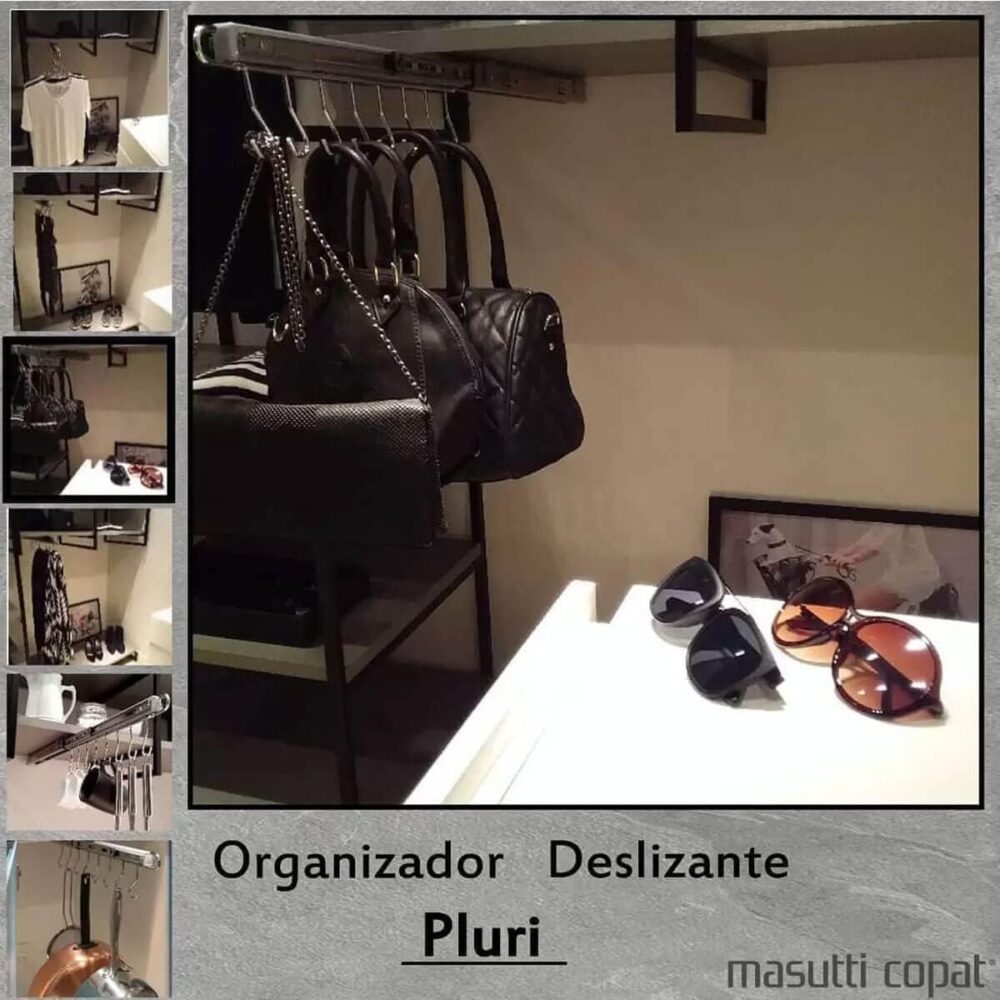 Organizador deslizante Pluri c/cor.telesc. - Masutti Copat - Image 6