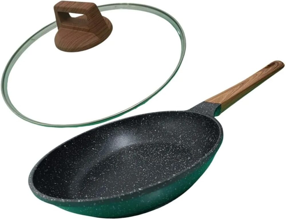 EstiloPronto Frigideira com tampa Antiaderente 24cm de Alumi...