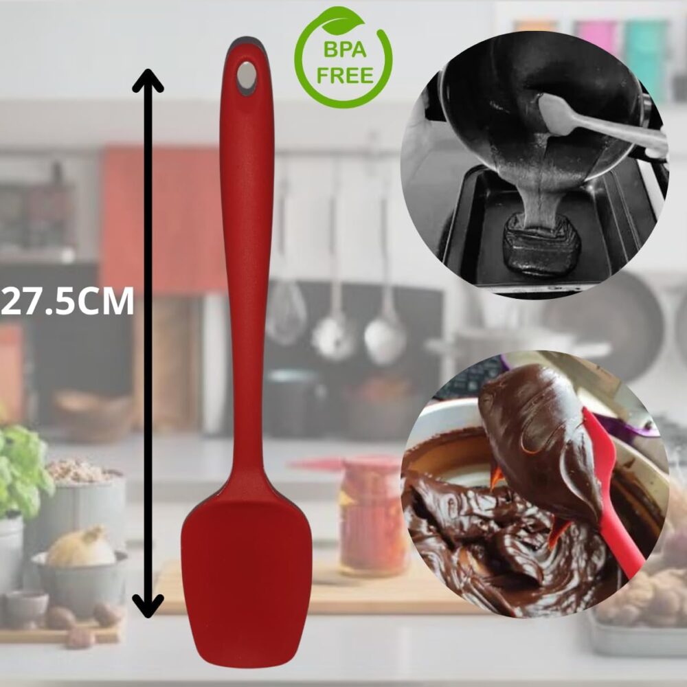 Conjunto De Utensilio De Silicone Para Cozinha Com Concha Co... - Image 4