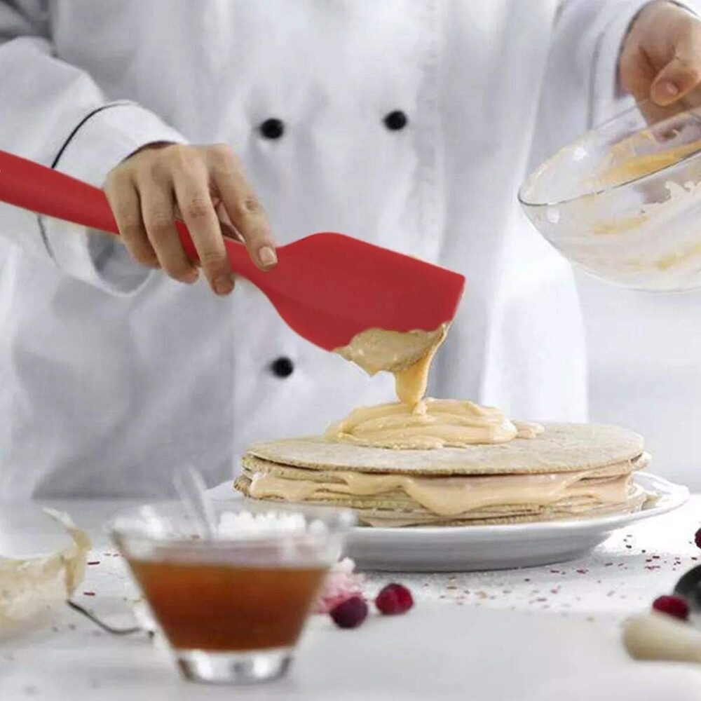 Jogo de Espátulas e Pegador em Silicone para Confeitaria Cor... - Image 3