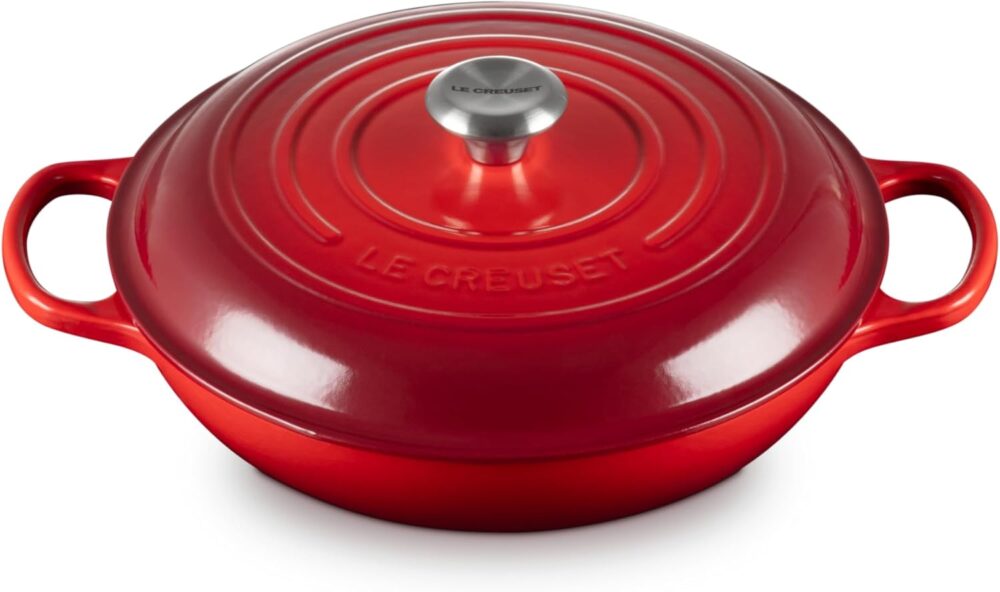 LE CREUSET Caçarola Buffet, 30 Cm - Signature, 2118030, VERM...