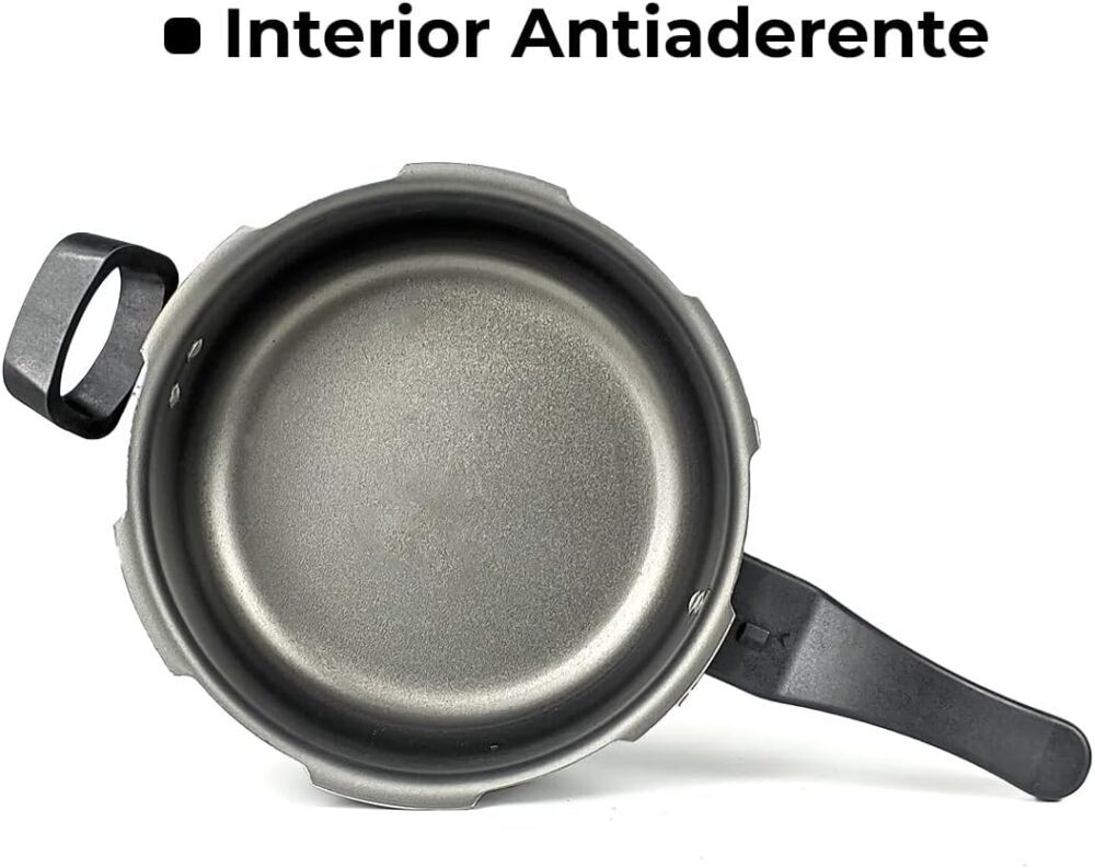 Kit Panela de Pressão Antiaderente Fechamento Externo 2 Peça... - Image 4