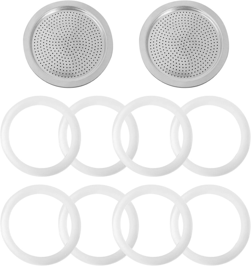 Adorila Pacote com 6 gaxetas de silicone com 2 juntas de fil... - Image 2