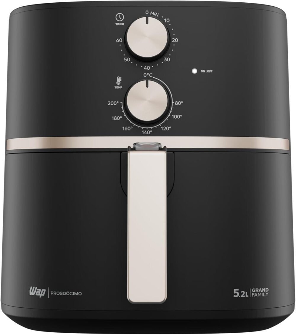 WAP Fritadeira Elétrica Air Fryer GRAND FAMILY 5,2 Litros, T... - Image 5
