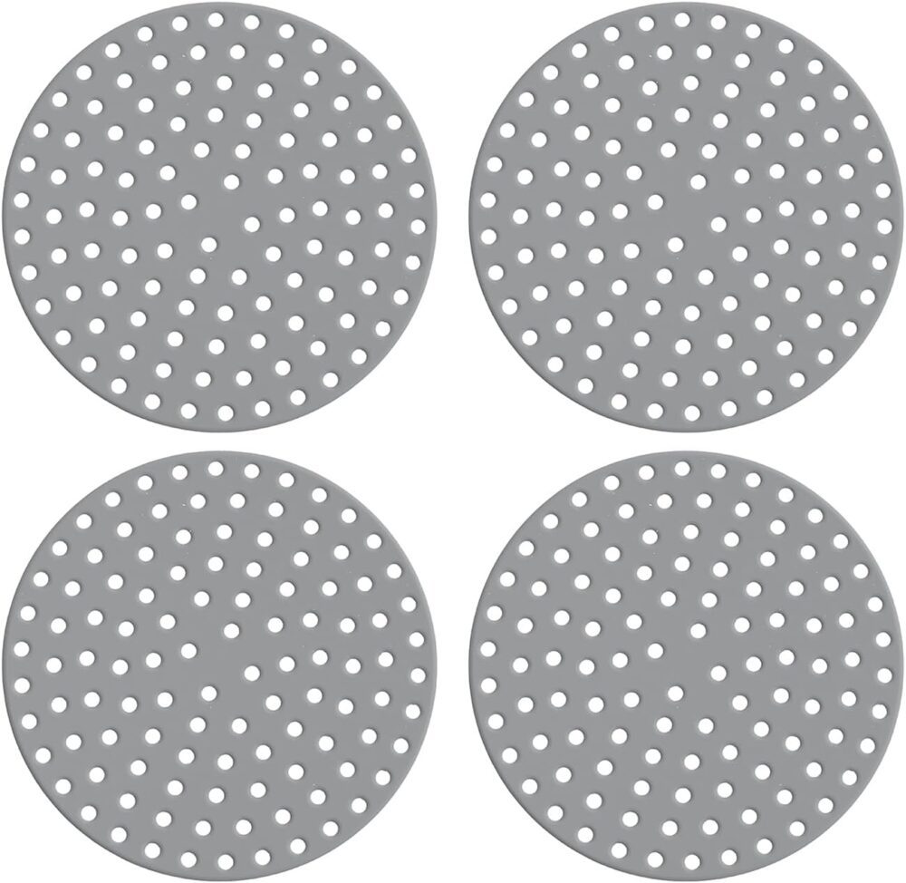 Almofada Silicone Para Fogão de Indução Kit 4 Peças Cinza - Image 5