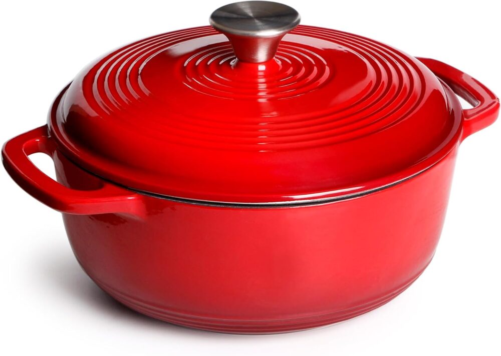 Panela tipo forno holandês NUTRIUPS de ferro fundido esmalta...