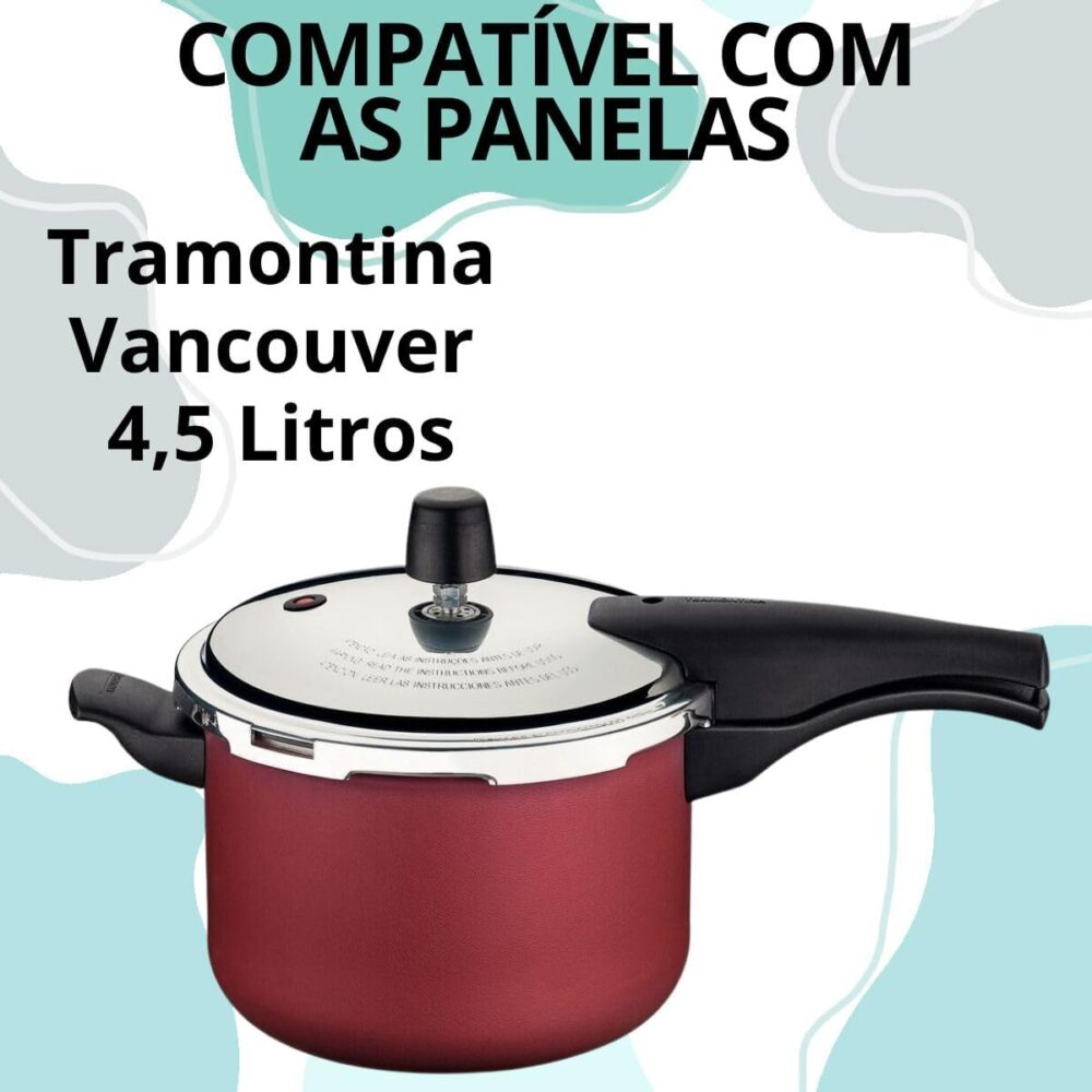 BORRACHA PARA PANELA DE PRESSAO DE SILICONE 4,5/6L 20CM - Image 2