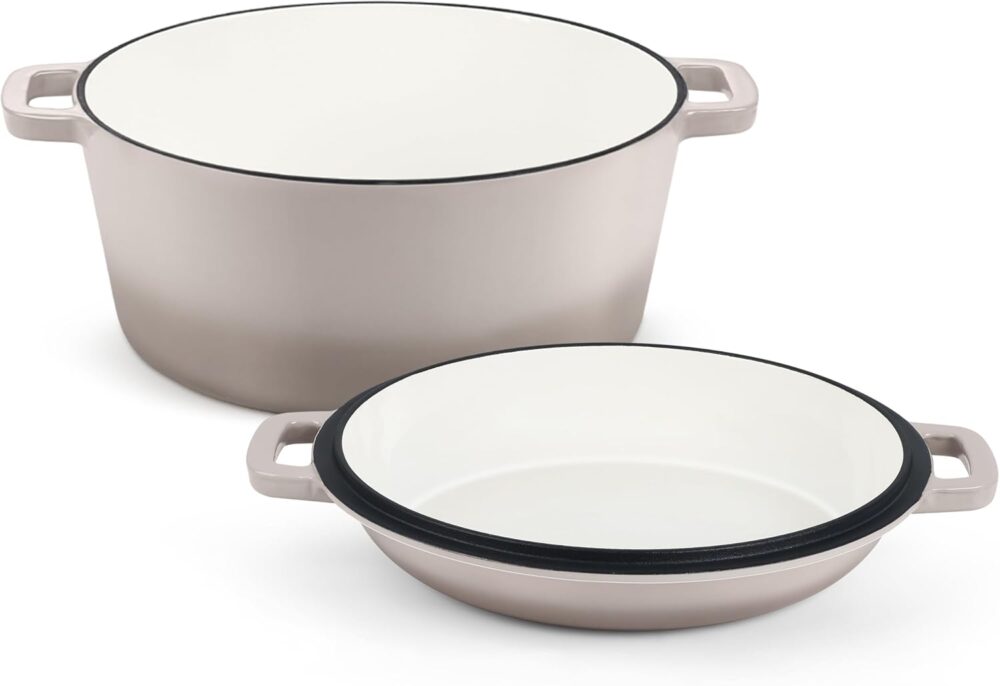 TeamFar Forno holandês de 5 litros, panela de ferro fundido ...