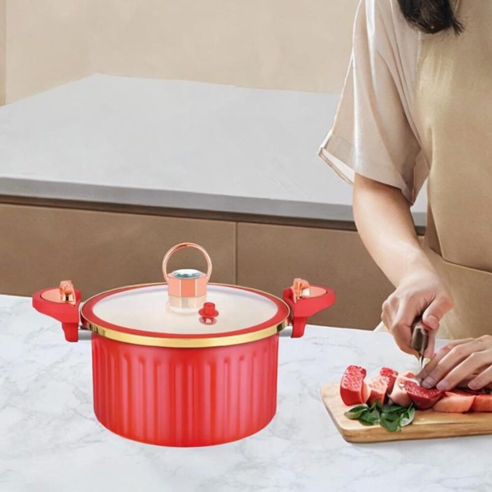 Ｂｅｓｇａ Micro Panela de Pressão Panela de Cozimento Lento 8L U... - Image 6