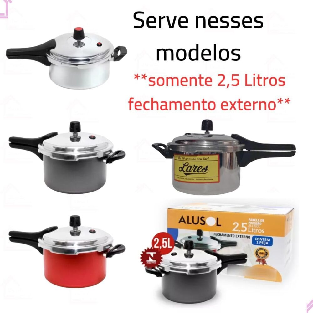 Borracha De Silicone Para Panela De Pressão Alusol E Lares 2... - Image 7