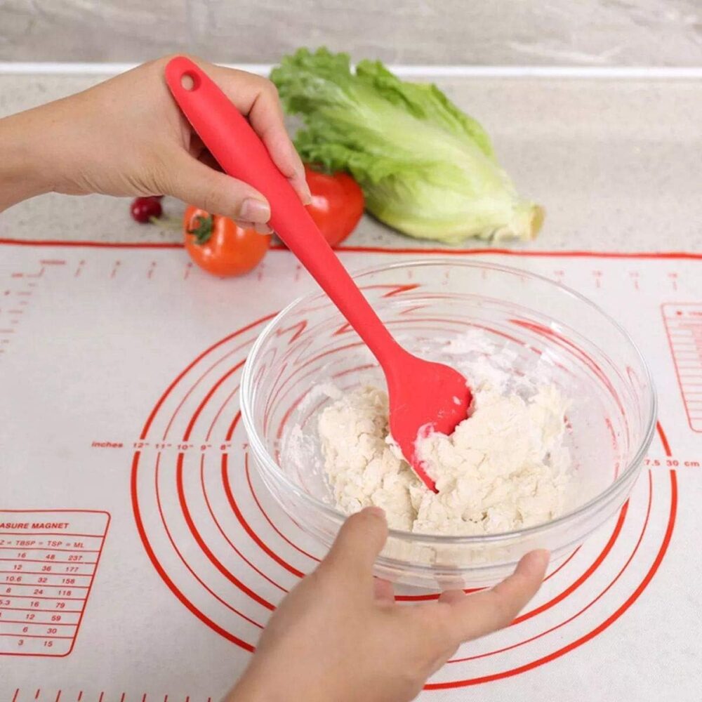 Jogo de Espátulas e Pegador em Silicone para Confeitaria Cor... - Image 8