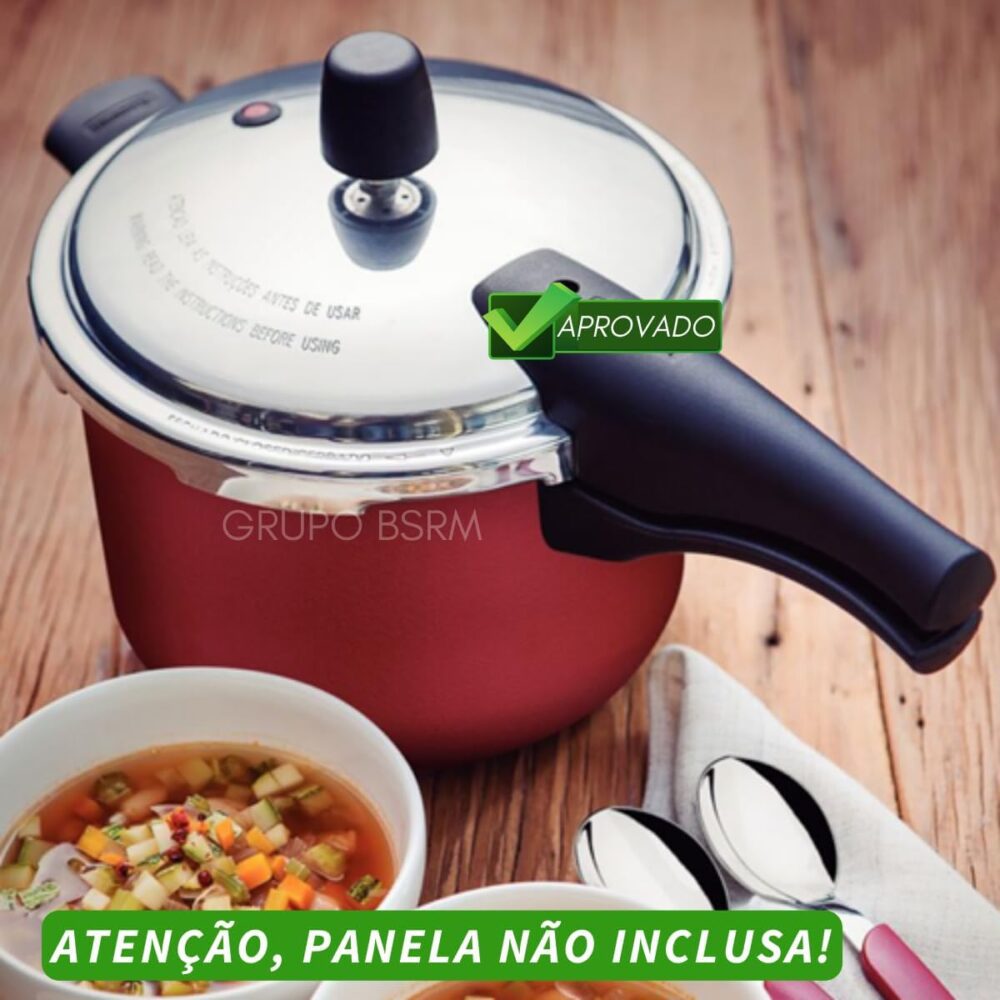 Kit Cabo Panela de Pressão Tampa Inferior Antitérmico + Alça... - Image 2