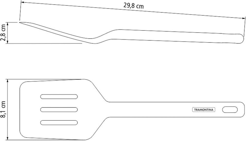 Espátula Perfurada Molde em Silicone Cinza Tramontina - 2581... - Image 6