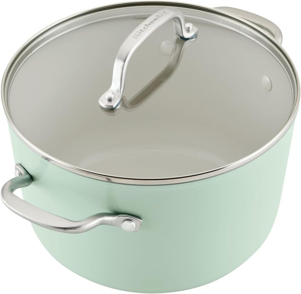 KitchenAid Conjunto de panelas antiaderentes de cerâmica ano... - Image 12