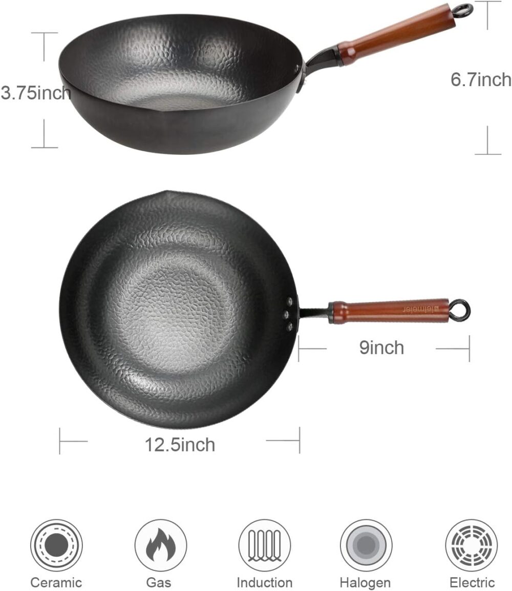 BIELMEIER Frigideira Wok de 32 cm - frigideiras e frigideira... - Image 6