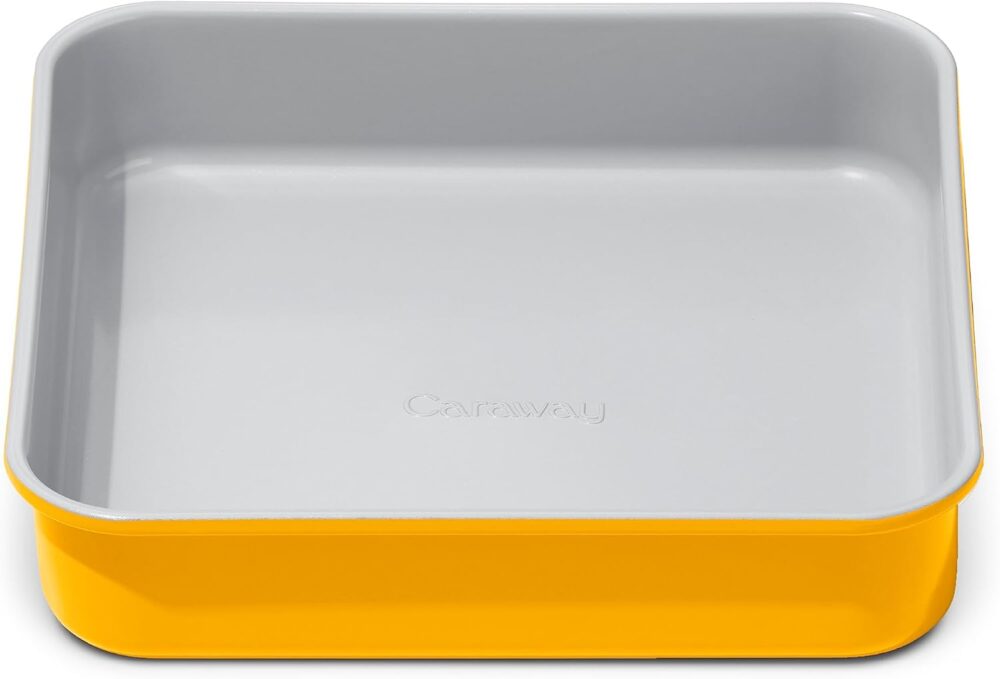 Caraway Panela quadrada de cerâmica antiaderente de 23 cm – ...