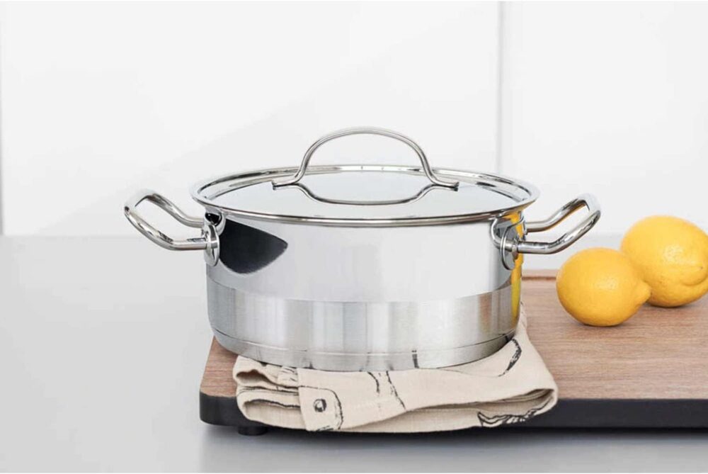 Caçarola Tramontina Professional Rasa em Aço Inox Fundo Trip... - Image 2