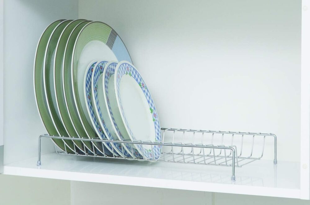 Organizador Armário de Cozinha Secador Porta 18 Pratos Supor...