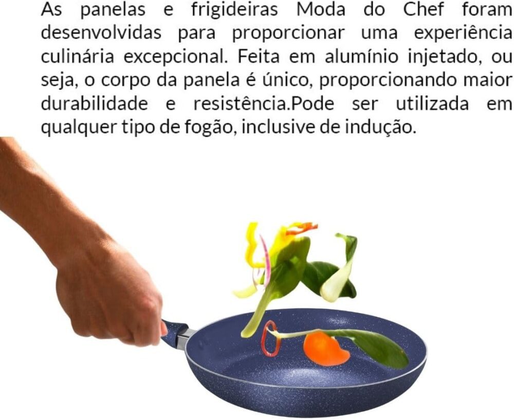 Frigideira 28cm com Antiaderente Premium Resistente Graniflo... - Image 7